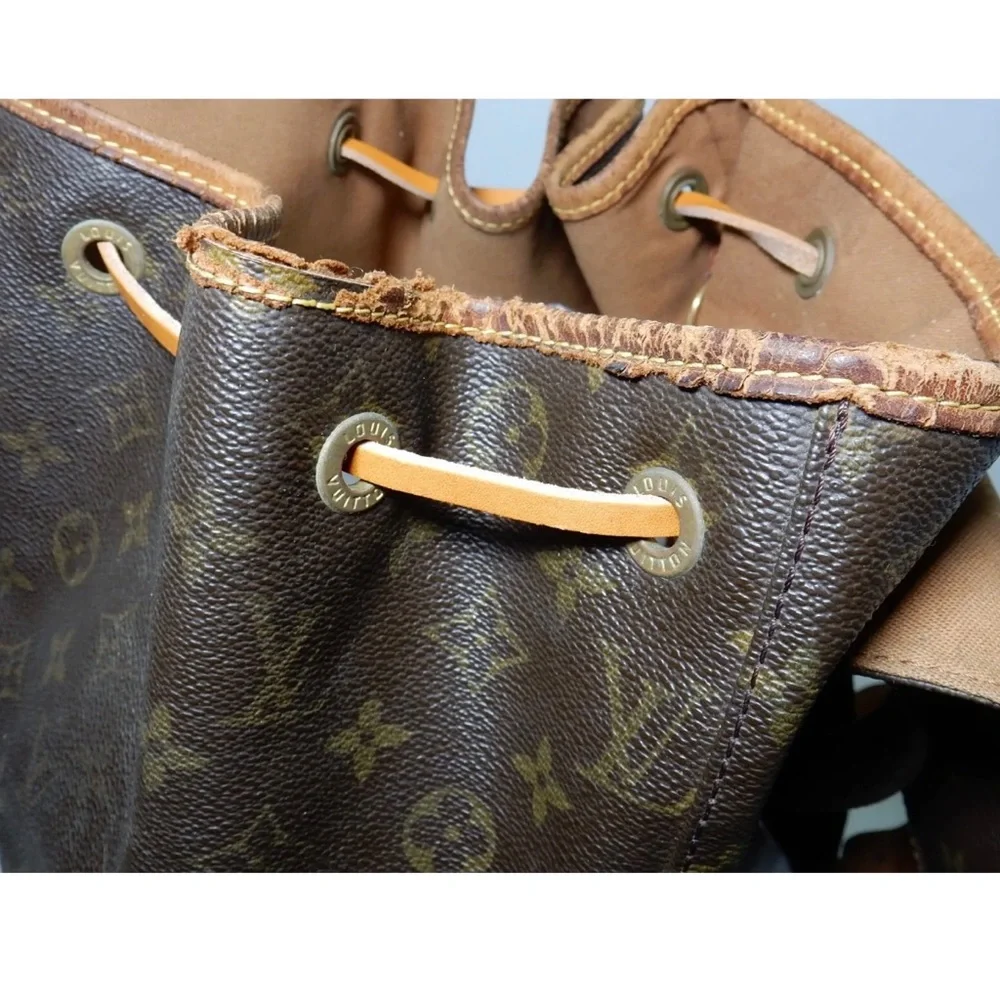 Louis Vuitton Classic Monogram Tan Backpack - Picture 8 of 14